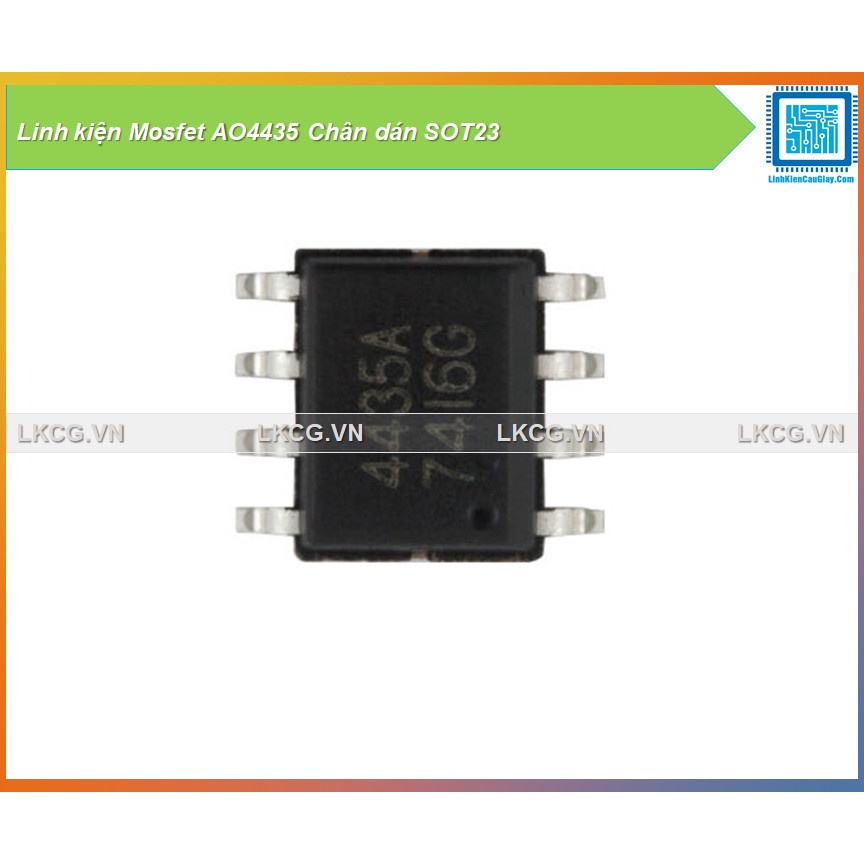 Linh kiện Mosfet AO4435 Chân dán SOT23