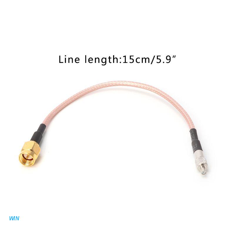 WIN Straight TS9 Female Jack To SMA Male Plug RG316 Coaxial Pigtail Cable Assembly Extension Cables