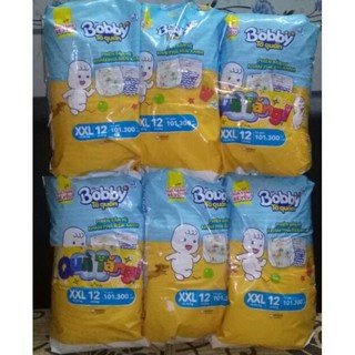 Tã quần bobby gói 12 miếng size m/l/xl/xxl