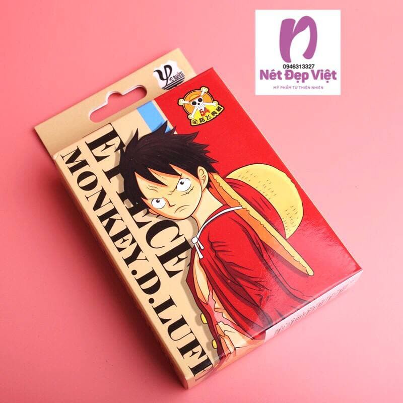 Bộ Bài Tây One Piece 52-54 Lá Dễ Thương