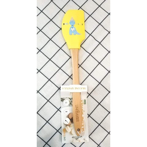 Spatula vét bột UNI đúc 32cm  ⚡ CAO CẤP ⚡ Spatula chuyên dụng để vét bột, trộn bột, kem