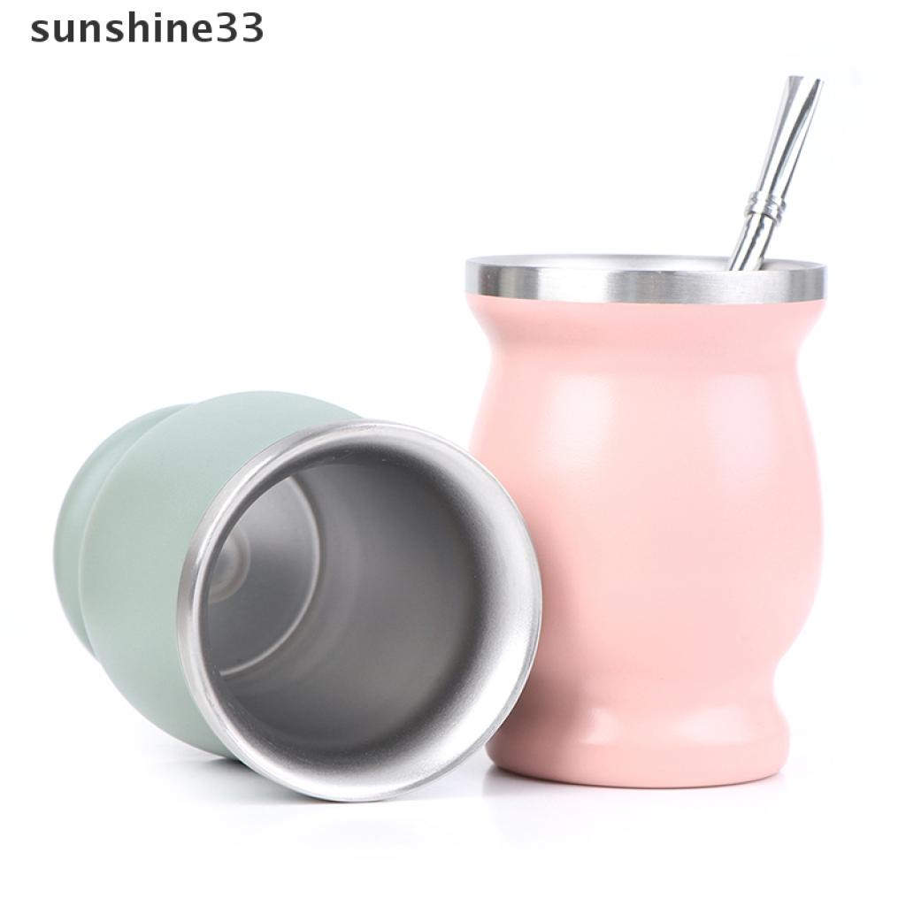 Bình Đựng Nước Bằng Thép Không Gỉ 304 8oz Yerba Mate Chất Lượng Cao