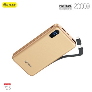 Pin dự phòng TITAN P25 20000mAh