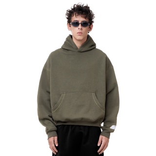Áo hoodie nam BEUTER �OLIVE BOXY HOODIE