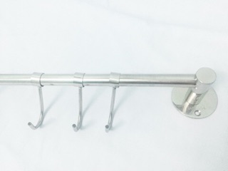 Thanh máng nồi chảo inox 304 ( 6-8 móc)