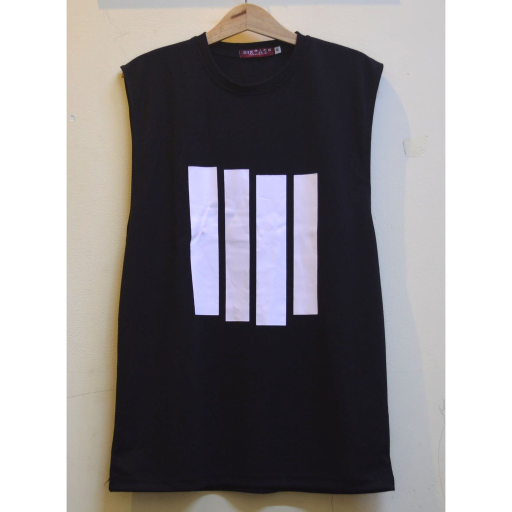 Áo thun Tanktop 4 sọc Unisex