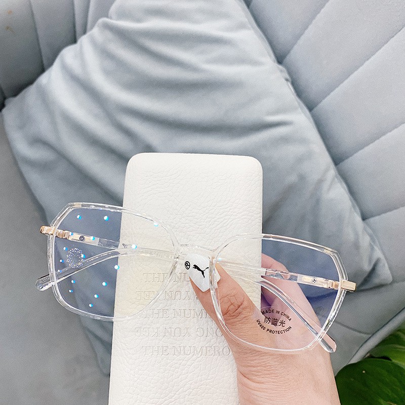 Kính cận thời trang mắt đa giác trẻ trung cá tính phong cách Hàn Quốc 2020 - Kính gọng cận Unisex 015 | BigBuy360 - bigbuy360.vn