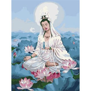 Tranh đá tự đính tự làm 30x40cm giá rẻ in theo yêu cầu, tranh đính đá phong cảnh Anime 5D