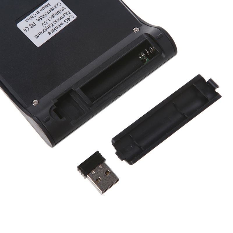 Bàn Phím Số Không Dây 2.4G 18 Phím Cho Laptop PC Notebook