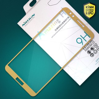 Cường lực Huawei Y7 Pro 2018 hiệu Nillkin Full LCD Vàng