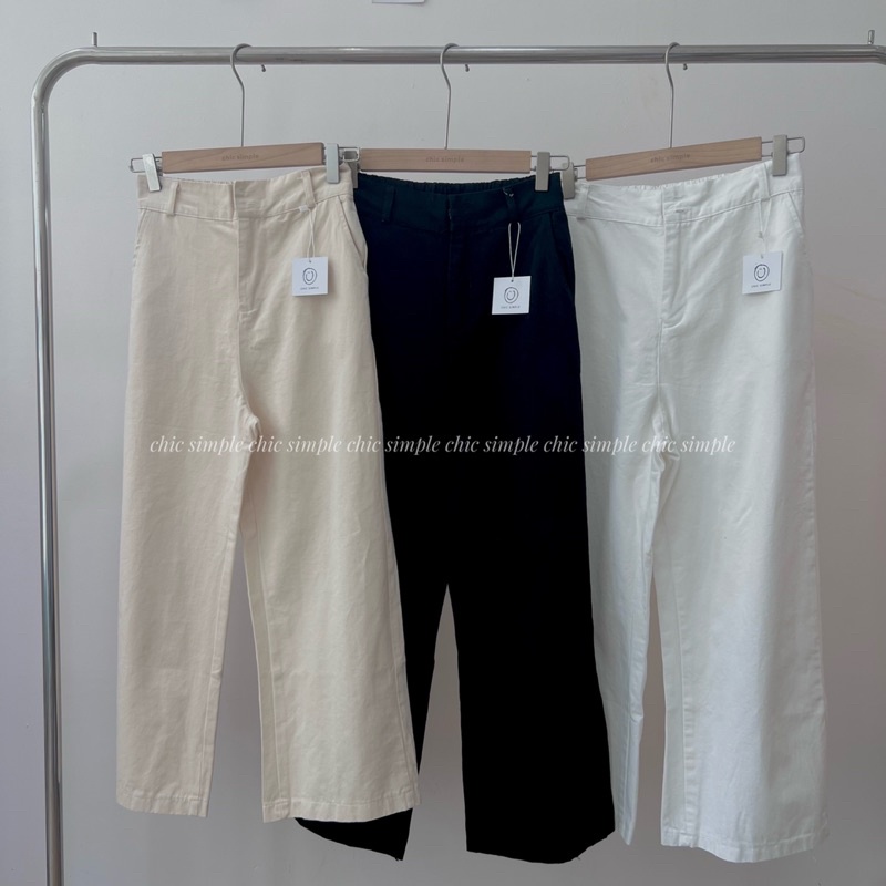 Quần ống suông thô quảng châu