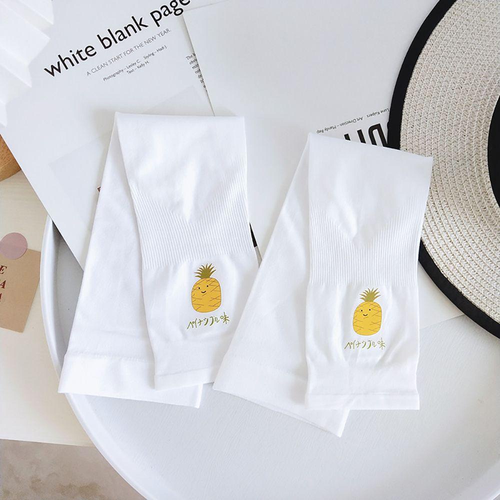 MXGOODS Găng Tay Dài Đi Xe Đạp Thiết Kế Kiểu Trái Bơ Hoạt Hình Dễ Thương