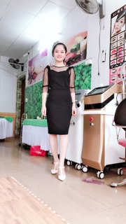 ❤️❤️Đầm body phối lưới kèm ảnh thật❤️❤️