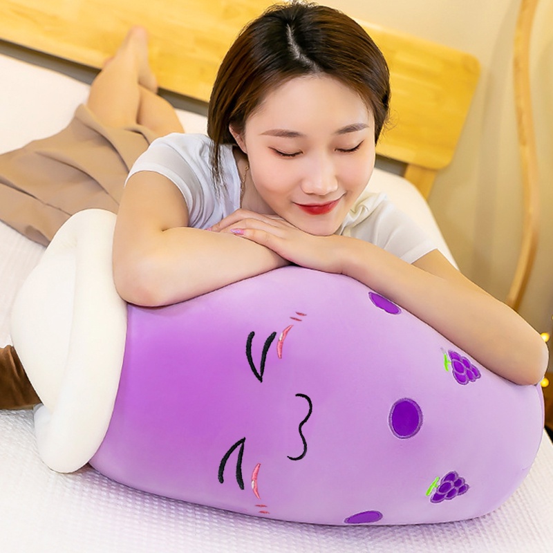 Gối Tựa Lưng Nhồi Bông Mềm Mại Họa Tiết Hoạt Hình Dễ Thương