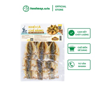 Khô Cá Chỉ Vàng Huế Thượng Hạng Túi 200gr - FoodMap