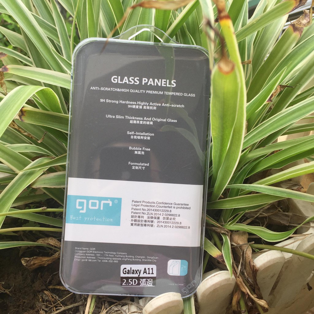 Bộ 2 kính cường lực Gor cho Samsung Galaxy A11/ M11 chống bám vân tay trong suốt