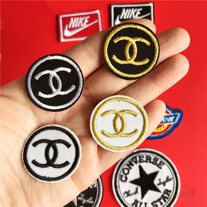 Miếng dán thêu ủi hình logo thiết kế độc đáo