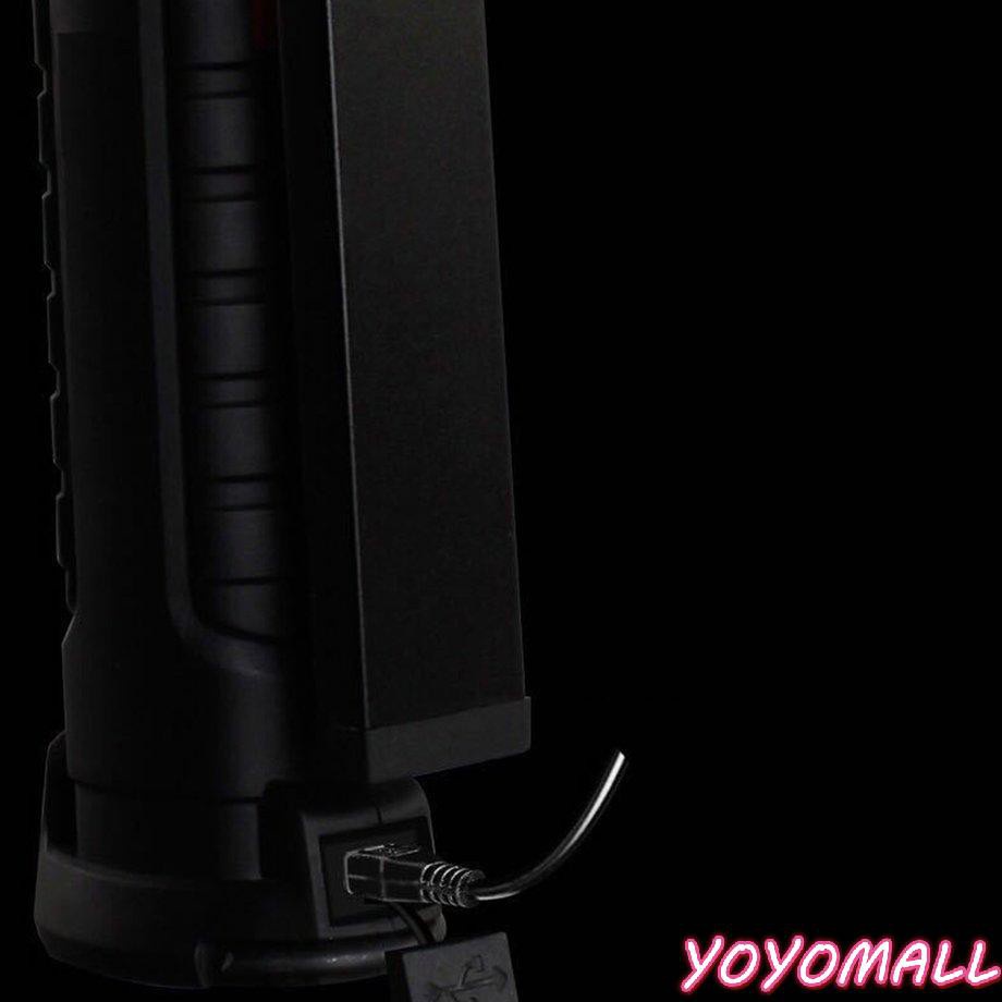 Đèn led cầm tay chiếu sáng khẩu cấp có thể gấp lại/ sạc bằng USB YOYO COB | BigBuy360 - bigbuy360.vn
