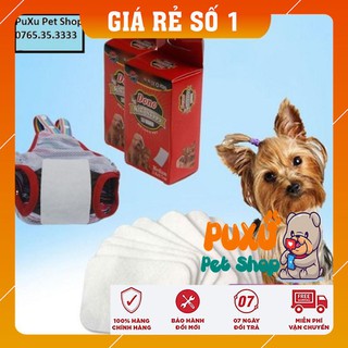 Băng Vệ Sinh Thú Cưng 😍RẺ VÔ ĐỊCH😍 Tã Vệ Sinh Cho Chó Cái Mini Nappy Dono đến thời kỳ kinh nguyệt