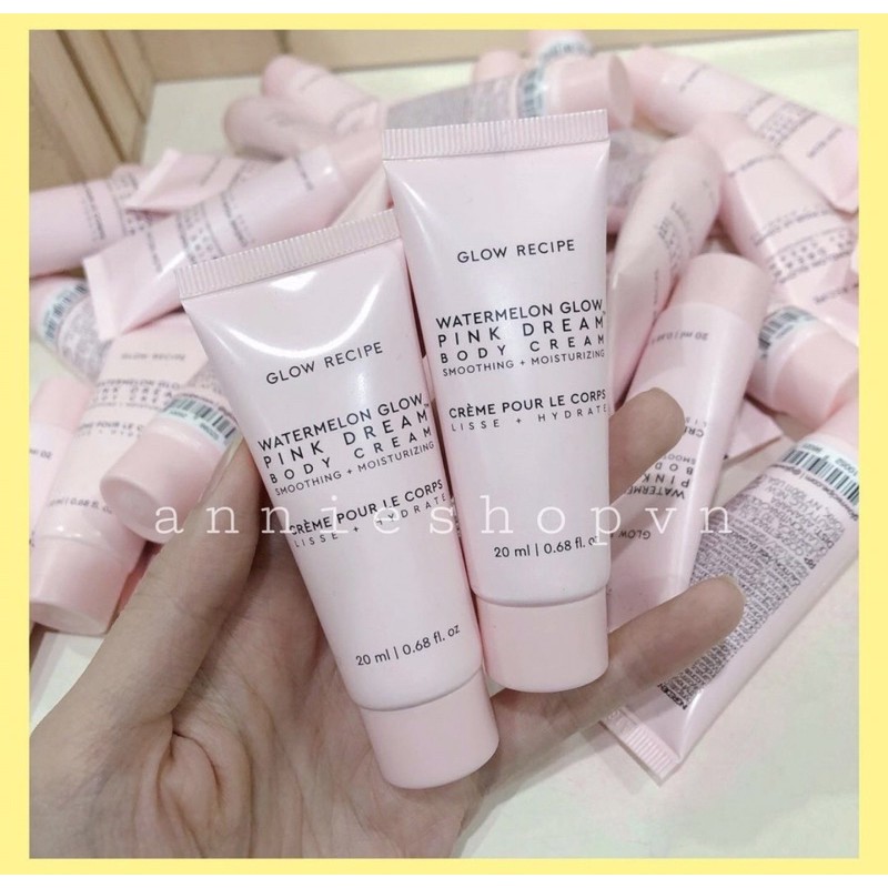 Kem dưỡng ẩm cơ thể Wrap your body in Pink Cream Glow Recipe minisize