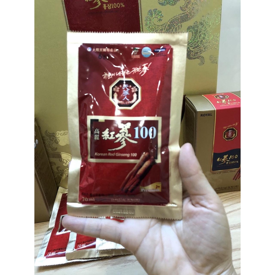 Nước Hồng Sâm Nguyên Chất 100% BIO