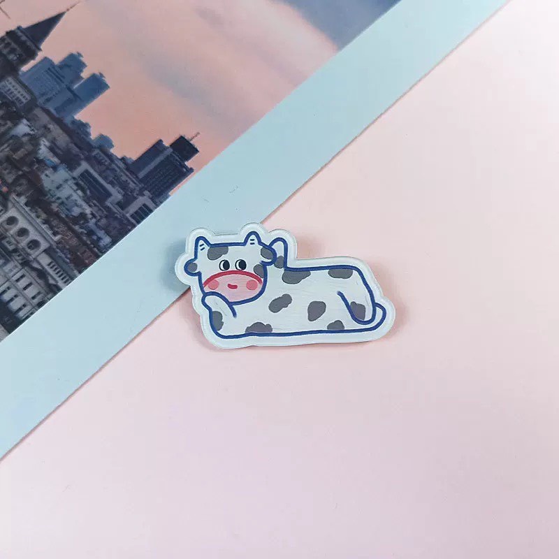 Phụ Kiện Sticker Cài Ghim Trang Trí Balo Túi Ví Xinh Xắn Dễ Thương STK1500