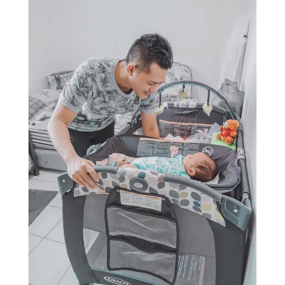 GIƯỜNG CŨI GRACO PNP REVERSIBLE NAPPER CHANGER BODEN ( Page: Xe Đẩy Nhật Hà Nội )