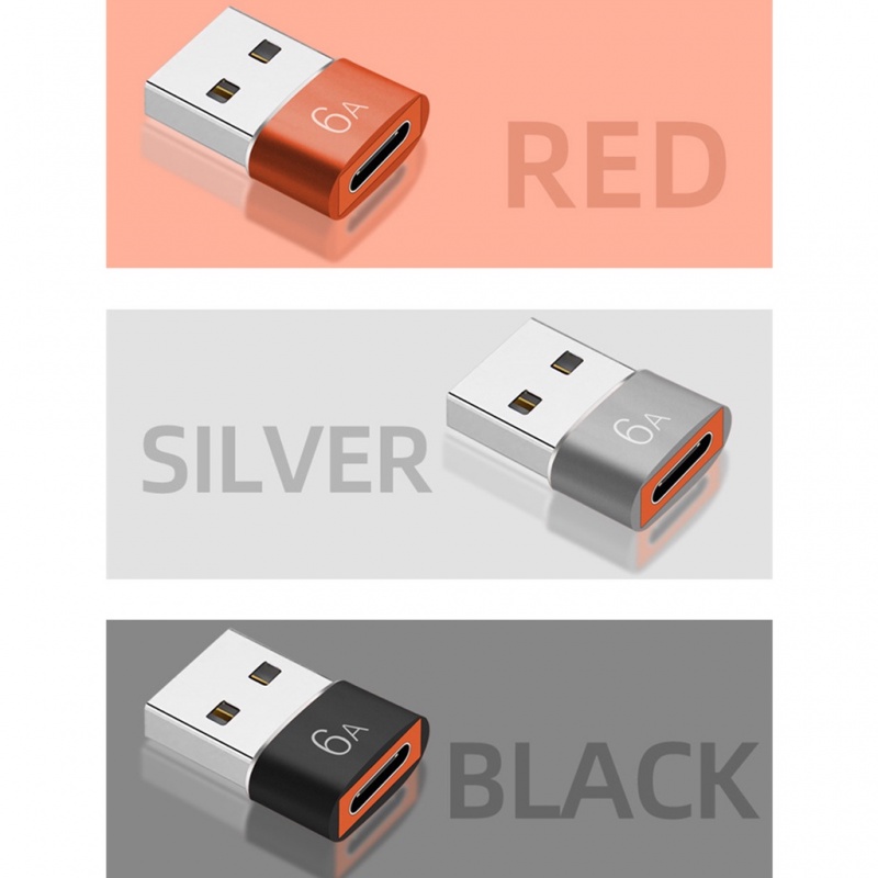 Đầu chuyển đổi Guugei 6A đầu cắm USB sang cổng cắm USB C thích hợp cho Macbook Samsung