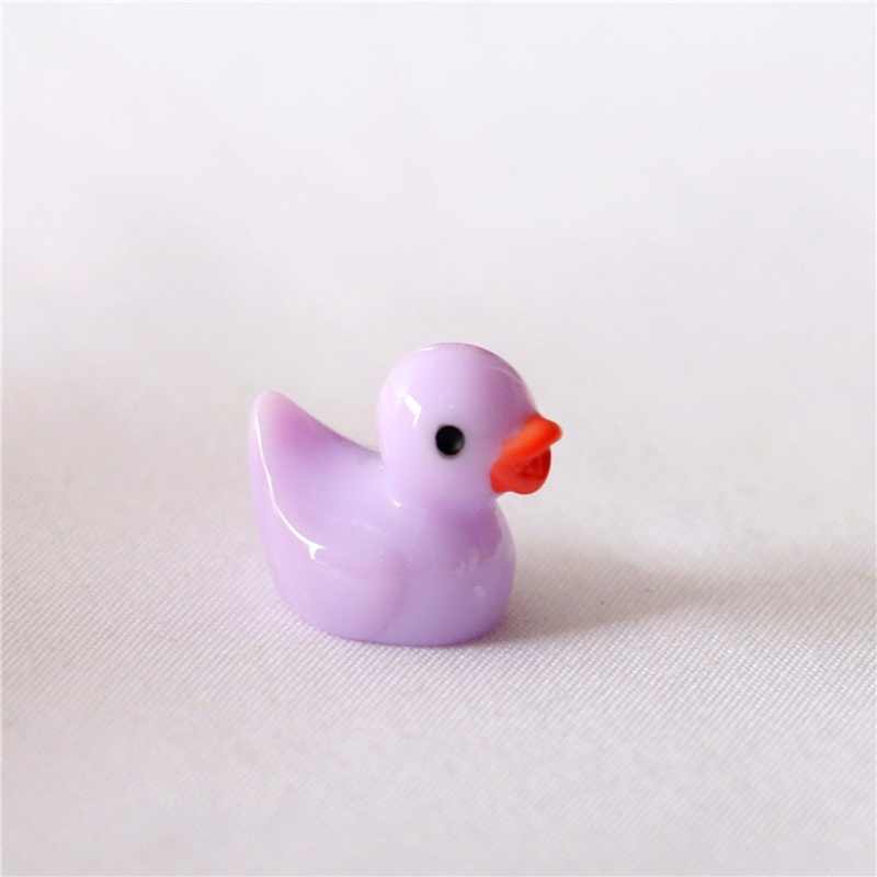Bộ 10 Mô Hình Vịt Mini Bằng Nhựa Resin Trang Trí Sân Vườn / Trong Nhà / Ngoài Trời