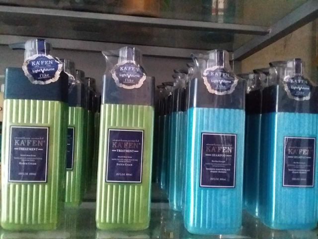 Cặp gội xả Kafen Vuông phục hồi tóc chuyên sâu 800ml
