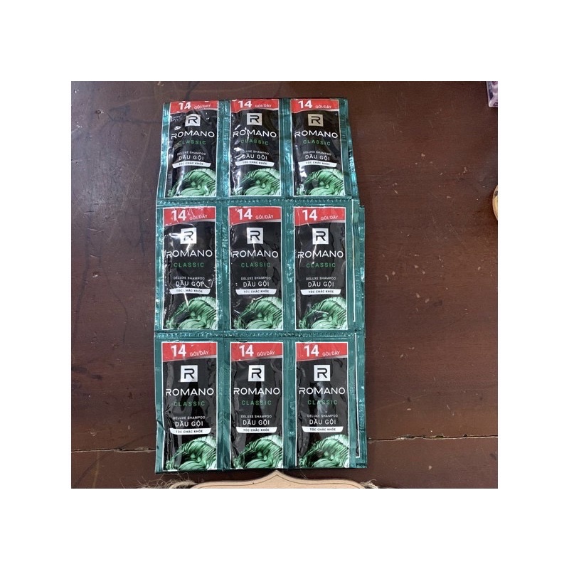 Dây Dầu Gội Romano Classic 5 trong 1 Dây 16 Gói