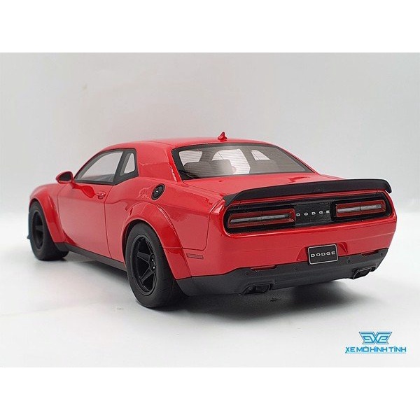 Xe Mô Hình Dodge Challenger SRT Super Stock Limited Editon 2019 1:18 GTSpirit ( Đỏ )