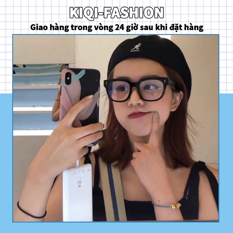 Mắt kính gọng vuông chống bức xạ và ánh sáng xanh thời trang sành điệu cho nam và nữ