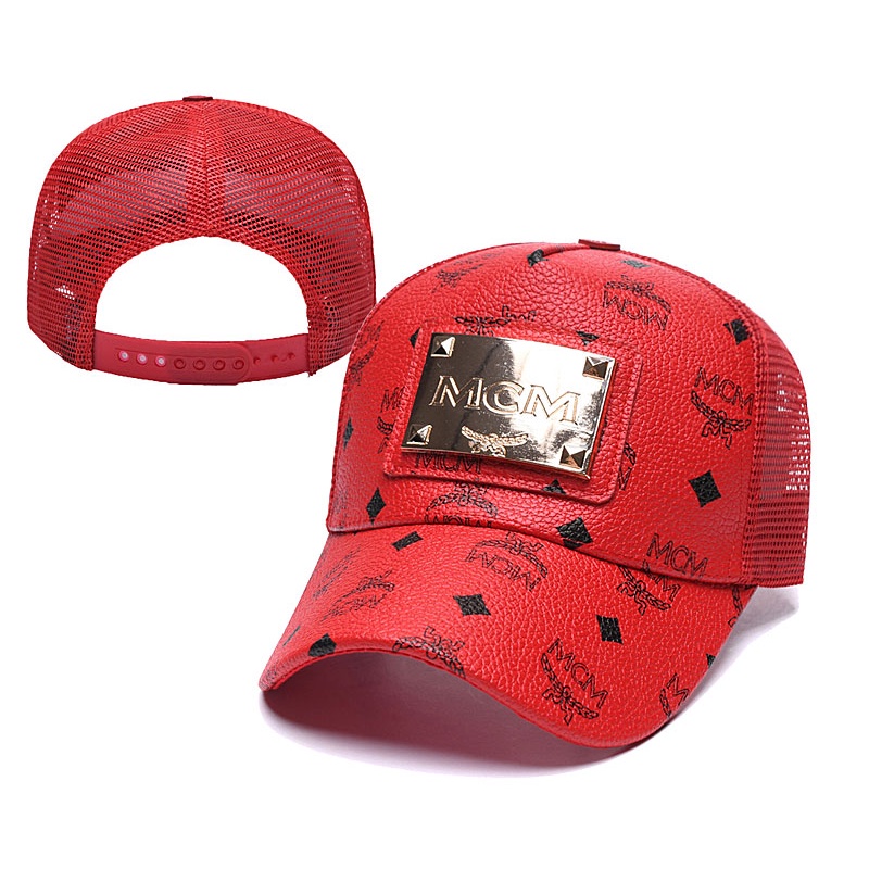 Mũ Lưỡi Trai Thể Thao golf Chạy Bộ golf Vải Lưới 7 Màu MCM Có Dây Đeo Tùy Chỉnh Thời Trang Cho Nam Và Nữ