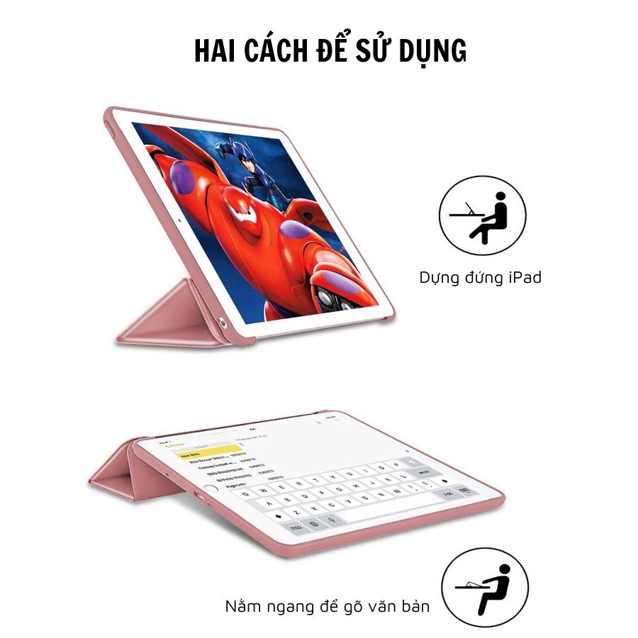 Ốp - Bao Da iPad Silicon 5 màu Tuyệt Đẹp | BigBuy360 - bigbuy360.vn