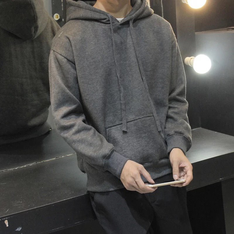 Áo Hoodie Màu Trơn Form Rộng | BigBuy360 - bigbuy360.vn