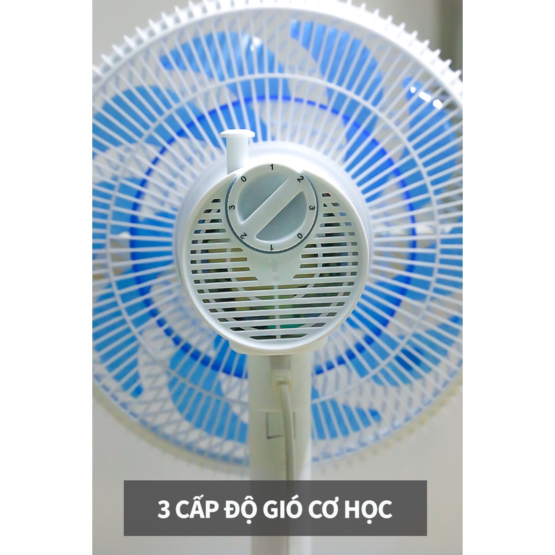 Quạt đứng TSUKI -2 Lớp cánh quạt dây đồng- Hàng phân phối chính hãng bảo hành 12 tháng.