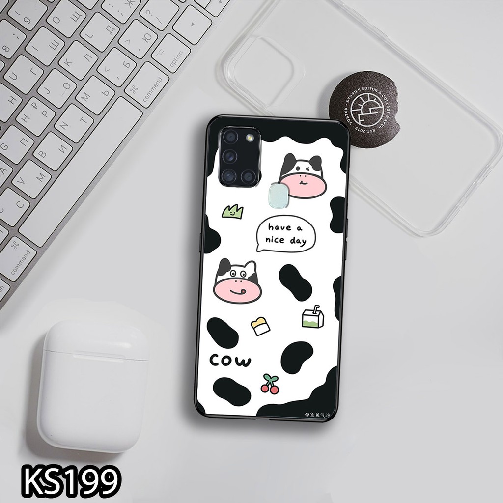 [HOT] Ốp lưng Samsung A11/A21/A21S in hình bò sữa siêu đẹp, độc, lạ_KINGSTORE.HN_Ốp SS  A11/A21/A21S