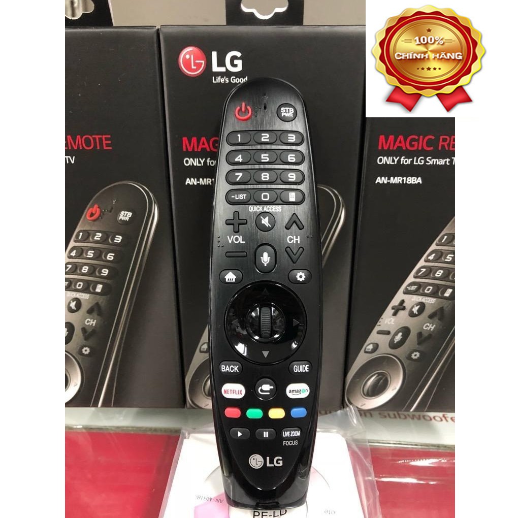 Điều Khiển thông minh LG Magic Remote AN-MR18BA - Hàng Chính Hãng FullBox cho SmartTV đời 2017 & 2018