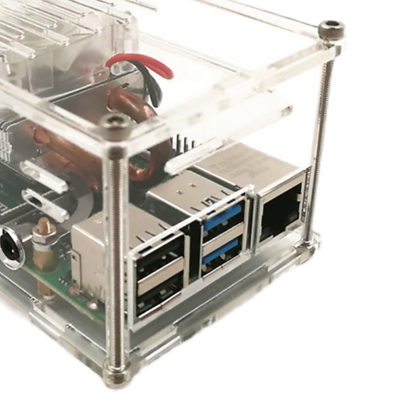 Vỏ Bảo Vệ Trong Suốt Cho Raspberry Pi 4B