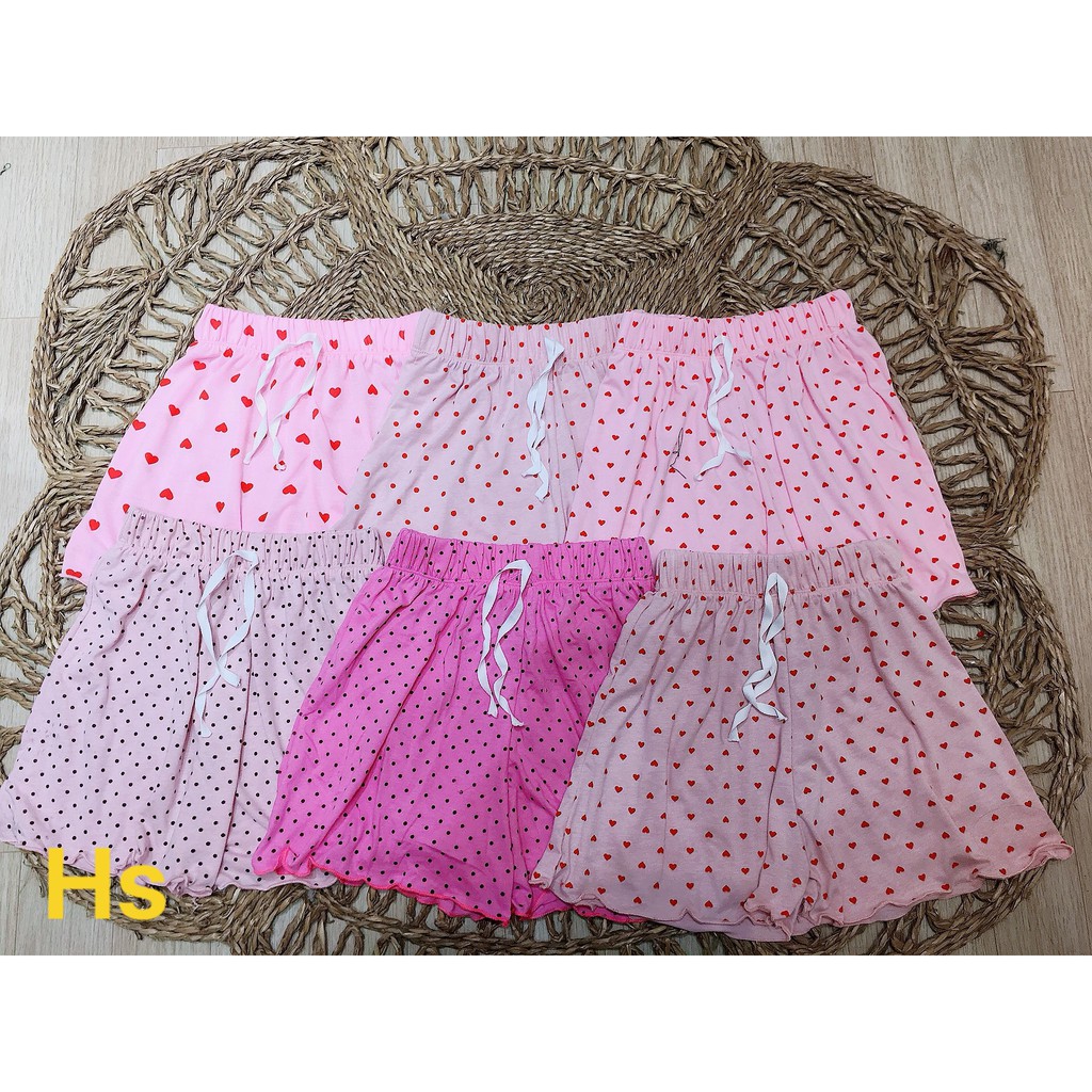 [SALE SHOCK] QUẦN ĐÙI THÁI LAN NHÚN VIỀN CUTE - QUẦN ĐÙI NGỦ HỒNG nhiều mẫu | BigBuy360 - bigbuy360.vn