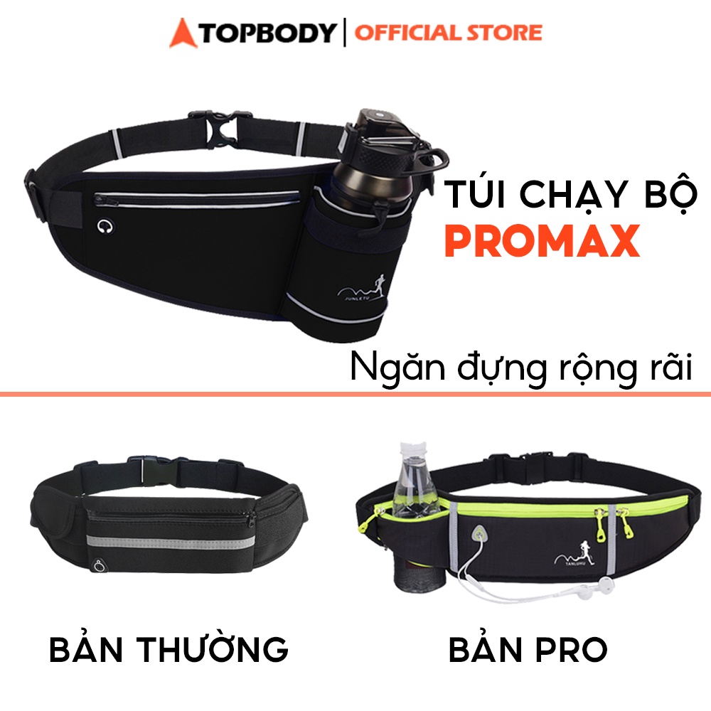 Túi Chạy Bộ Thể Thao, Túi Đeo Bụng Chạy Bộ, Đai Đeo Điện Thoại Chạy Bộ Nam Nữ TOPBODY