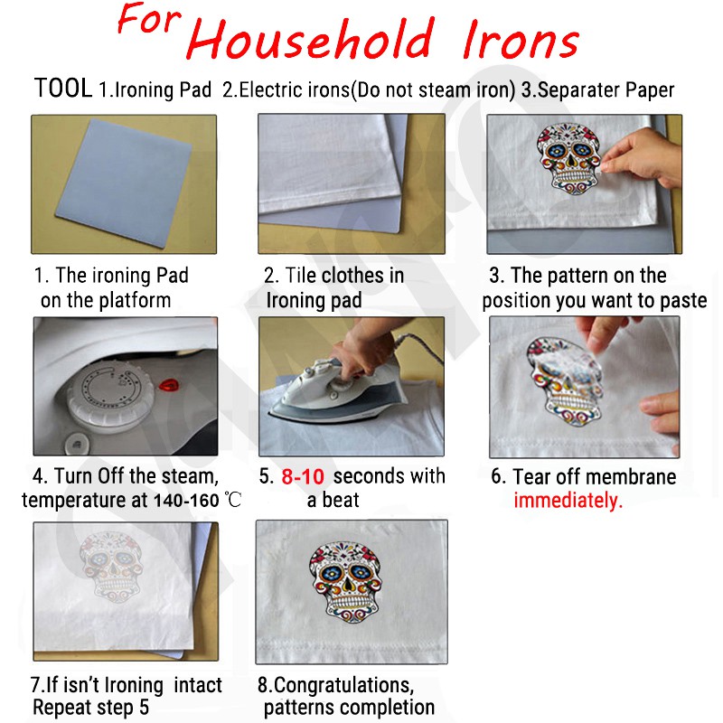 Miếng Dán Ủi Lên Quần Áo Hình Bươm Bướm Diy