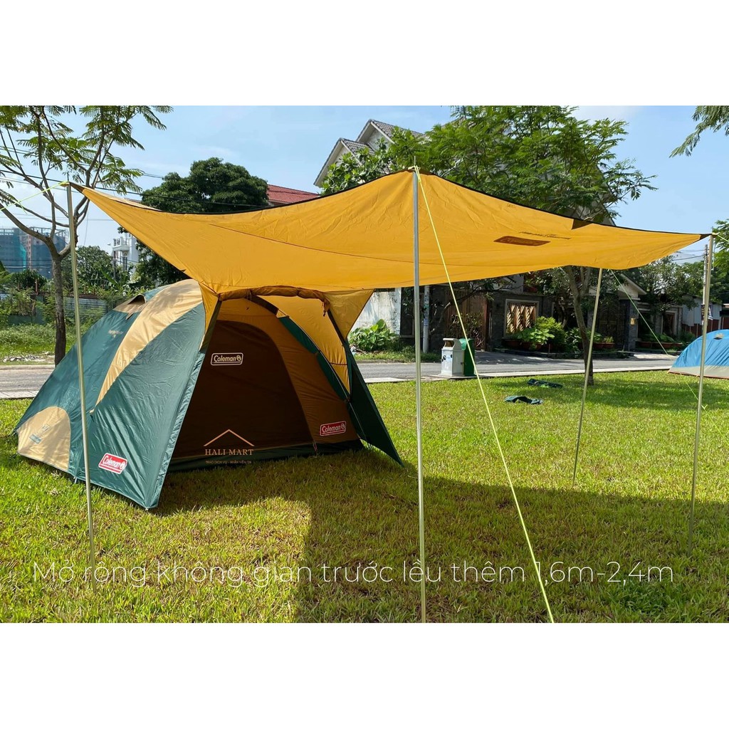 Lều Cắm Trại 8 Người Coleman Tough Dome 300 ( Nhật Xịn)- [💖Free ship Hoàn Kiếm, Long Biên💖]