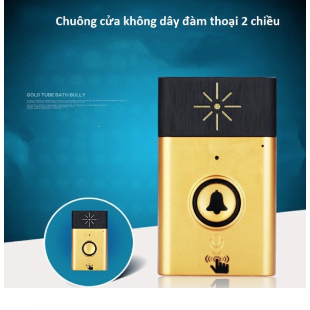 Chuông cửa không dây đàm thoại 2 chiều