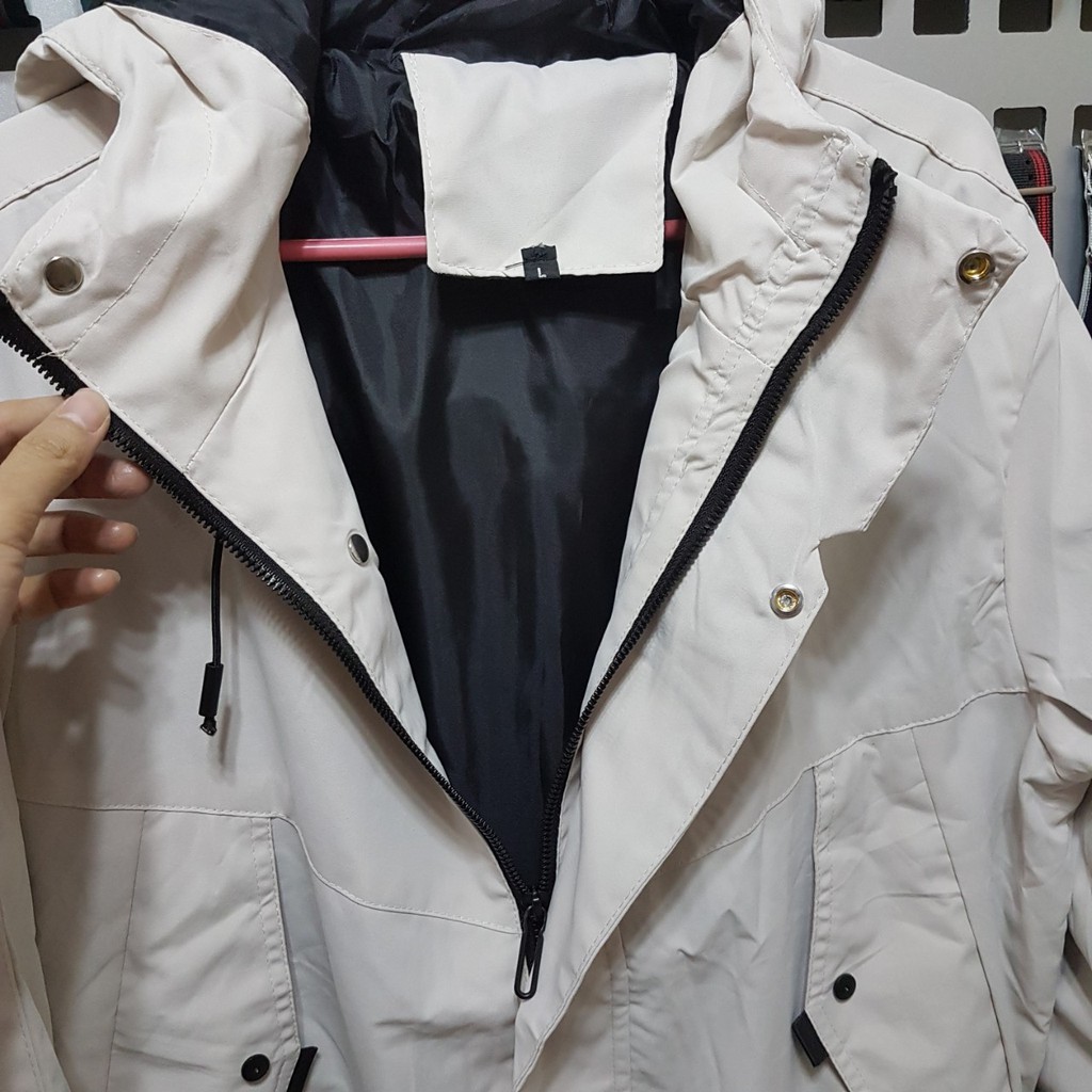 Áo khoác nam, áo gió có mũ trùm đầu phiên bản Hàn Quốc mã A0020