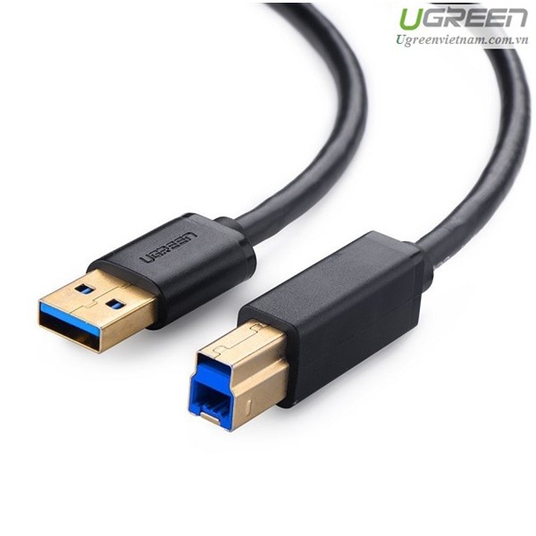 Cáp USB 3.0 AM to BM dài 2M máy in Ugreen 10372 chính hãng