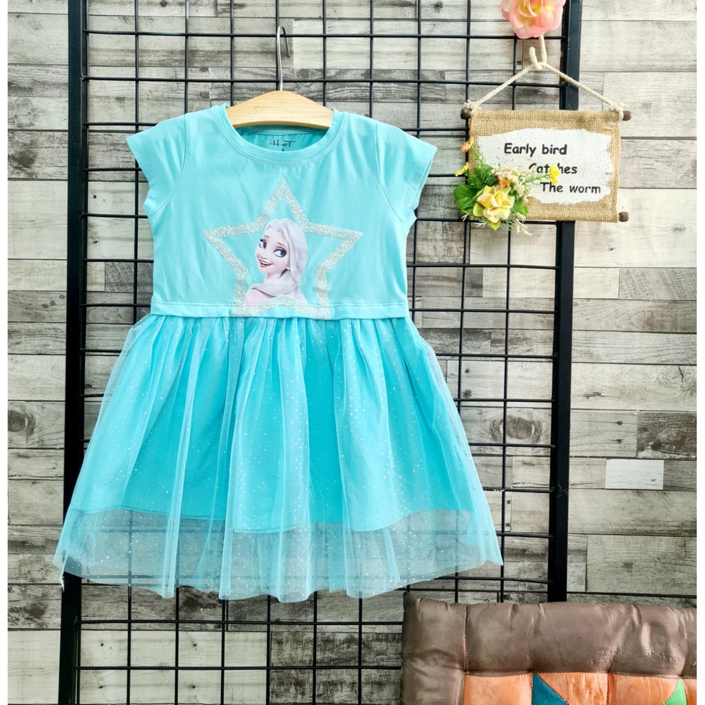 Đầm elsa cho bé đi chơi sang chảnh 013203