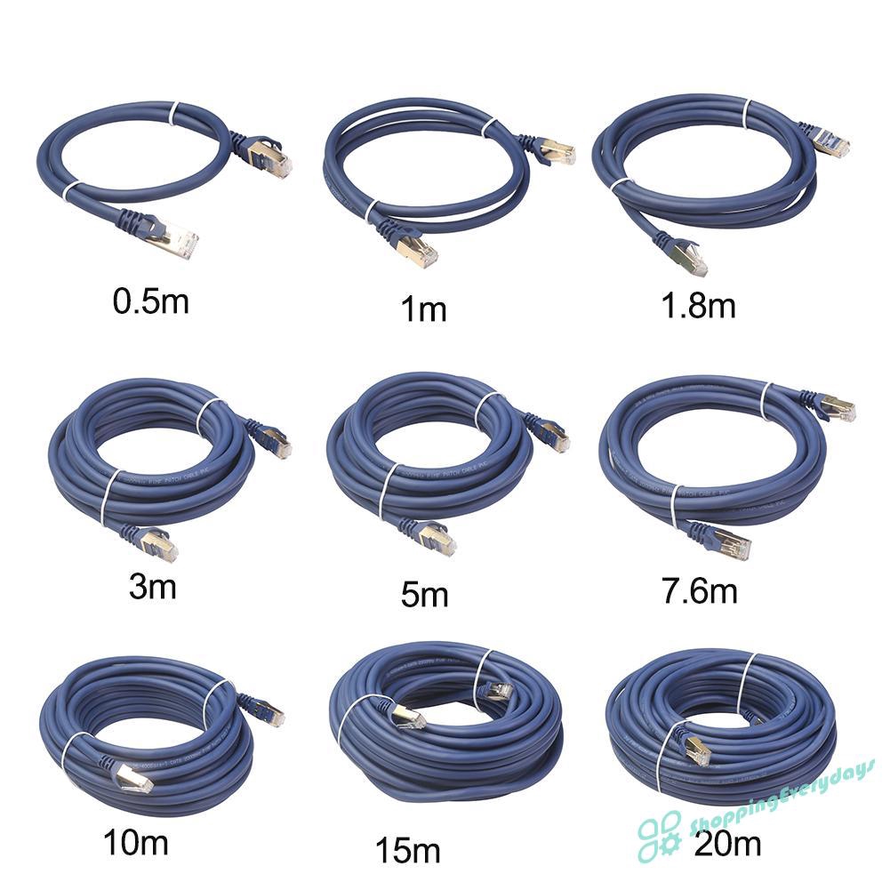 Dây Cáp Mạng Rj45 Cat8 Ethernet Sftp 40gbps