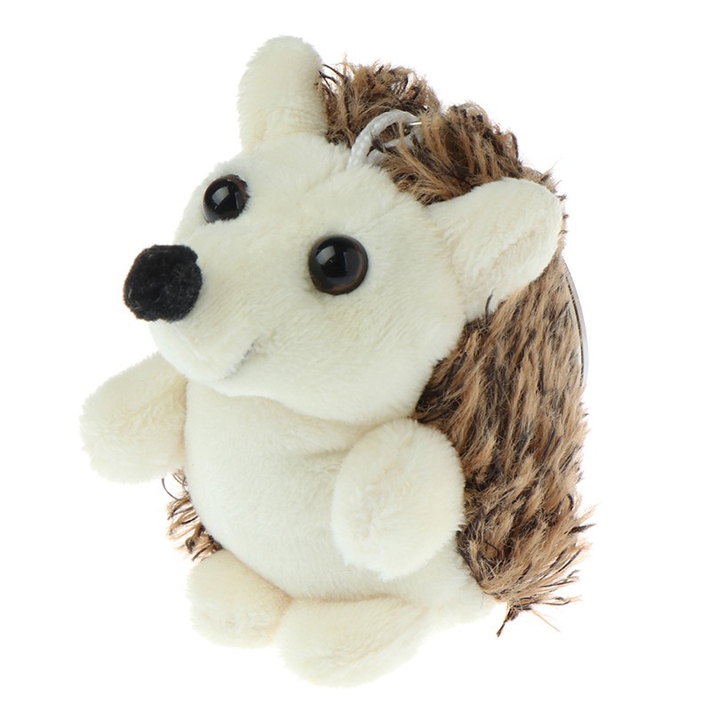 [superhomestore]1PCS Cute Plush Hedgehog 7CM Small Pendant Mini Soft Stuffed Animal Toy